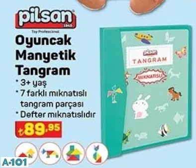 PİLSAN OYUNCAK MANYETİK TANGRAM PİLSAN OYUNCAK MANYETİK TANGRAM